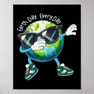 Poster Dia da Terra Todos Os Dias Engraçados Dia da Terra