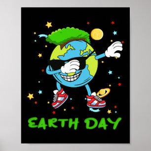 Poster Dia da Terra Todos Os Dias Salvem Nosso Planeta Te