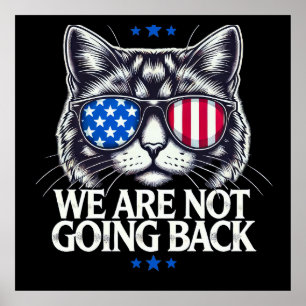 Poster Dia das Eleições Norte-Americanas 2024 Não Voltare