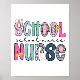 Poster Dia de Apreciação da Enfermeira Escolar Para as Me