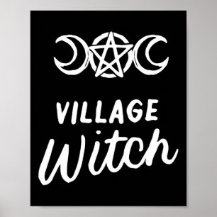 Poster Dia de as Bruxas engraçado Wicca Wicca Wiccan Witc