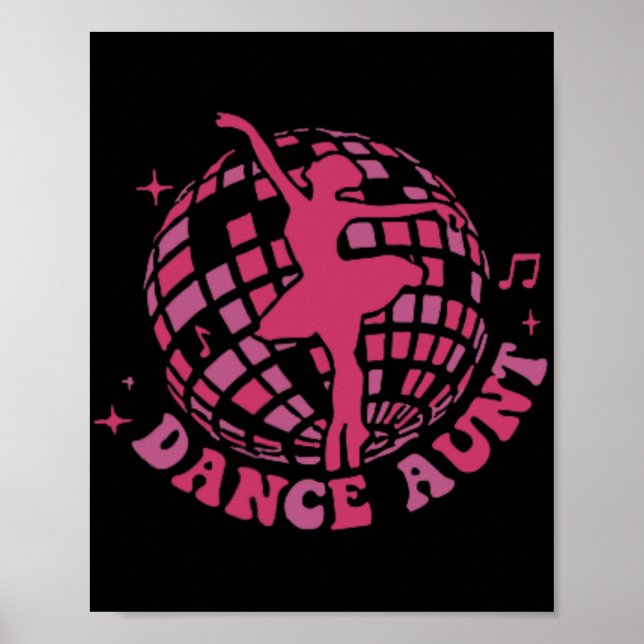 Poster Dia de as mães Da Tia Da Dança Era (Frente)