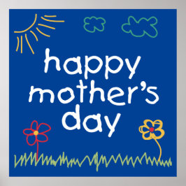Poster Dia de as mães Feliz 5