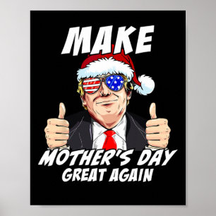 Poster Dia de as mães Novamente Mãe Ltsp Engraçado Donald