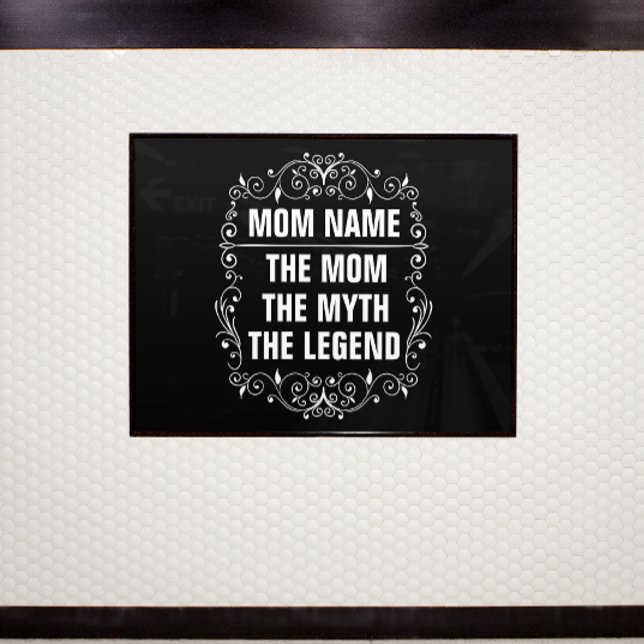 Póster Dia de as mães Personalizado (Criador carregado)