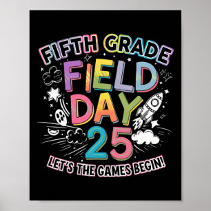 Poster Dia de Campo da Quinta Série 2025 Que Comece os Jo