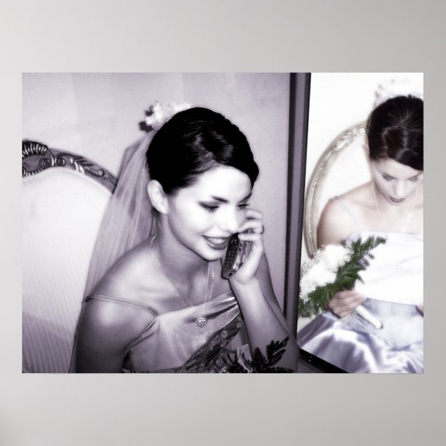 Póster Dia de Casamento (Frente)