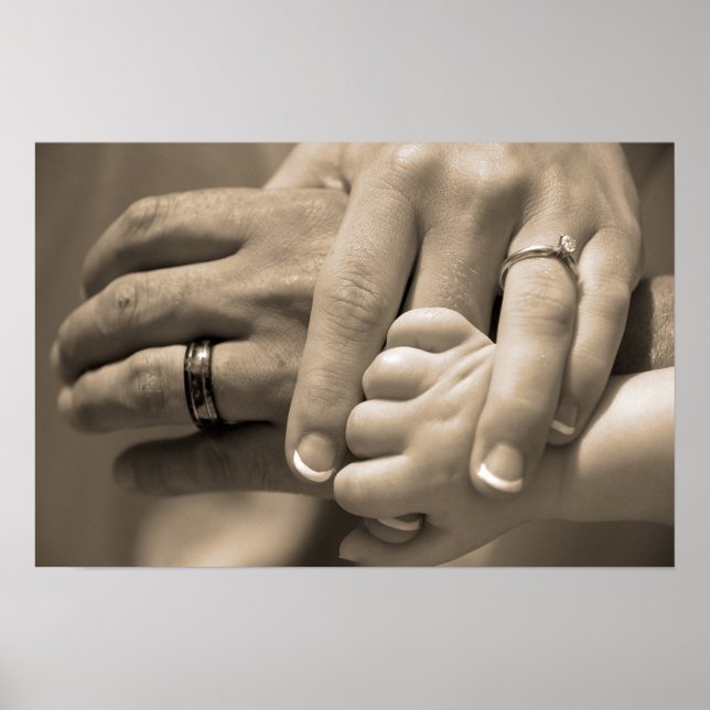 Póster Dia de Casamento da Família (Frente)