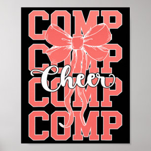 Poster Dia de Competição de Cheerleader Dia de Competição