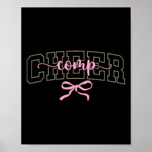 Poster Dia de Competição de Cheerleader Dia de Coquete Ch