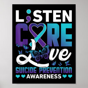 Poster Dia de Conscientização sobre Prevenção ao Suicídio