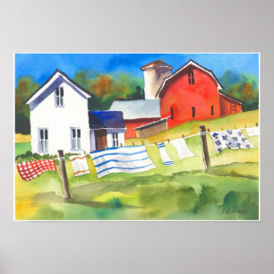 Póster Dia de Lave na Fazenda