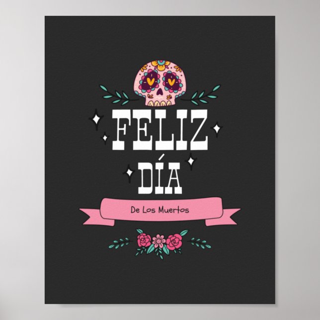 Poster Dia De Los Muertos (Frente)