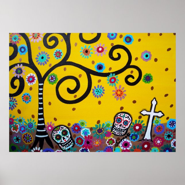 POSTER DIA DE LOS MUERTOS (Frente)