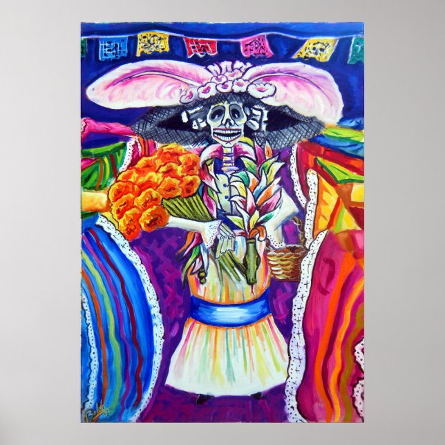 Póster Dia de Los Muertos (Frente)