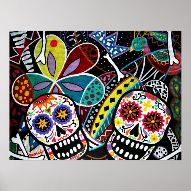 Póster Dia de los muertos (Frente)