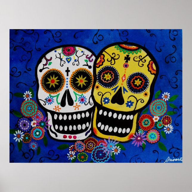 Poster Dia de los muertos DOD (Frente)