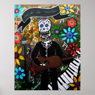 PÓSTER DIA DE MUSIKERO DO MORTO