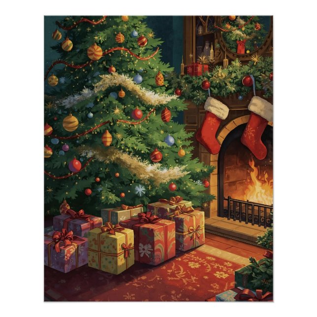 Póster Dia de Natal (Frente)
