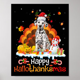 Poster Dia de Natal do Dia das Bruxas de Halloween