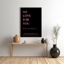 Poster Dia de os namorados de Sabedoria do Amor