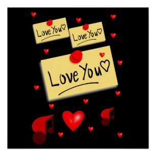 Póster Dia de os namorados poster