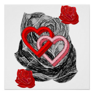 Póster Dia de os namorados poster