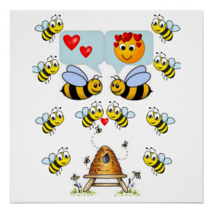 Póster Dia de os namorados poster