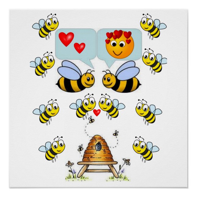 Póster Dia de os namorados poster (Frente)