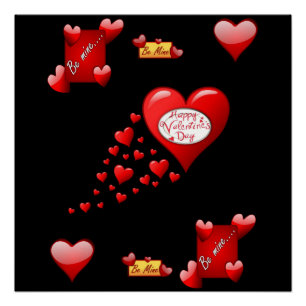 Póster Dia de os namorados poster