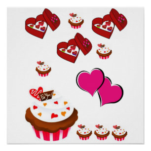 Póster Dia de os namorados poster