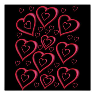 Póster Dia de os namorados poster