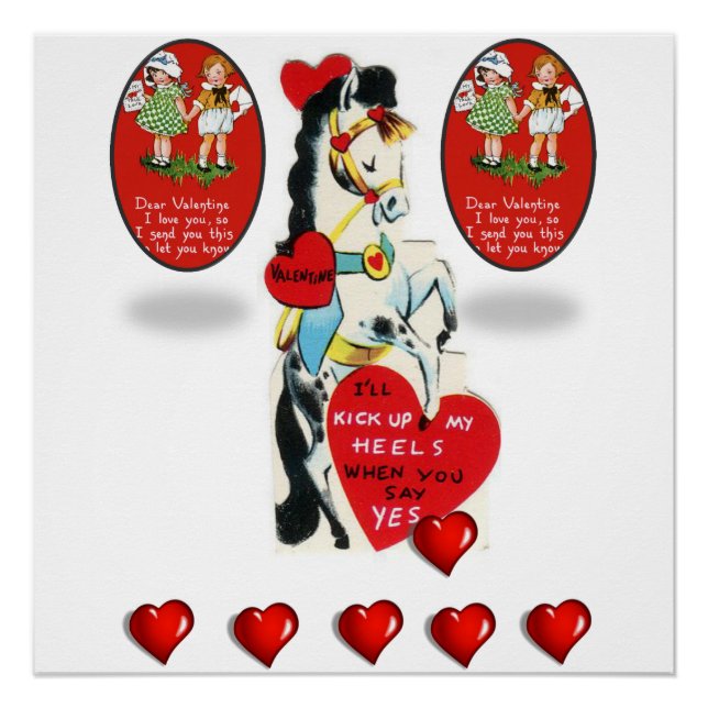 Póster Dia de os namorados poster (Frente)