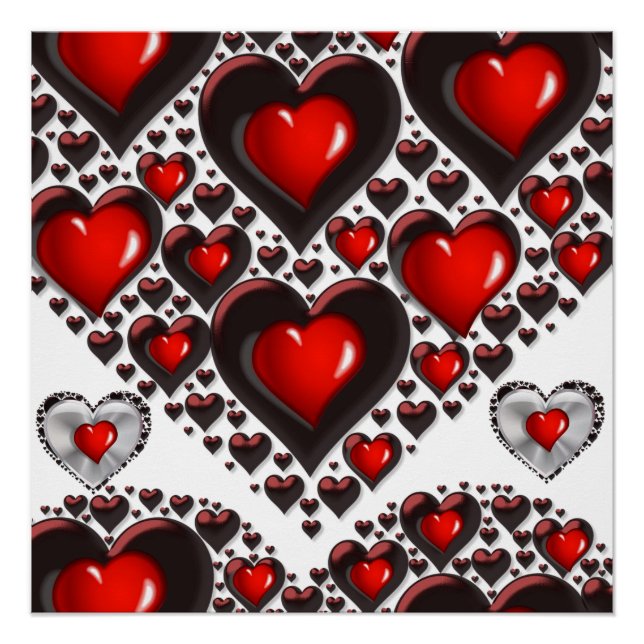 Póster Dia de os namorados poster (Frente)