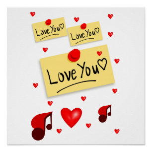 Póster Dia de os namorados poster