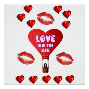 Póster Dia de os namorados poster