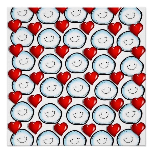 Póster Dia de os namorados poster (Frente)