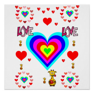 Póster Dia de os namorados poster