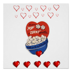 Póster Dia de os namorados poster