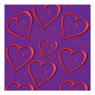 Póster Dia de os namorados poster