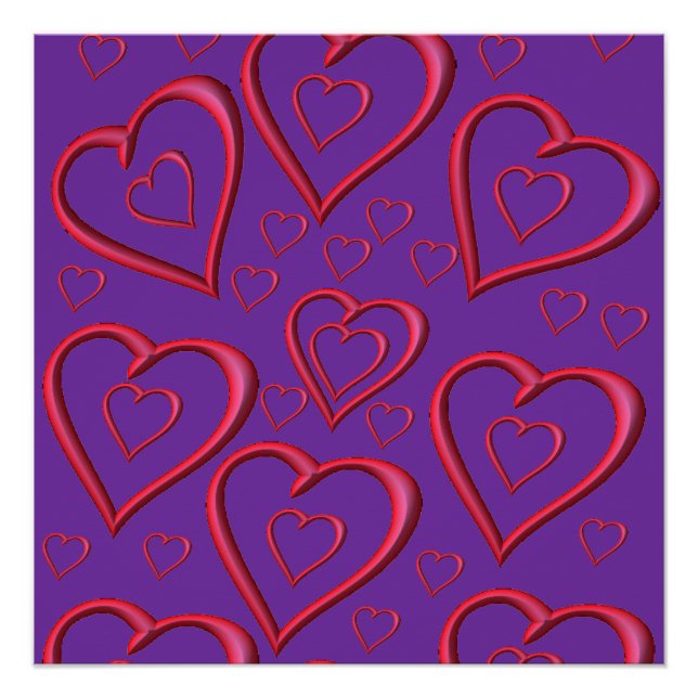 Póster Dia de os namorados poster (Frente)