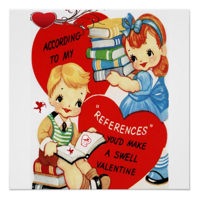 Póster Dia de os namorados poster (Frente)