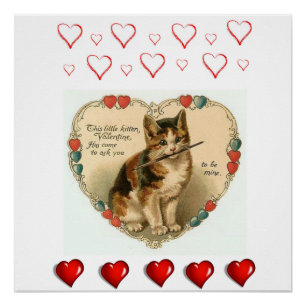 Póster Dia de os namorados poster