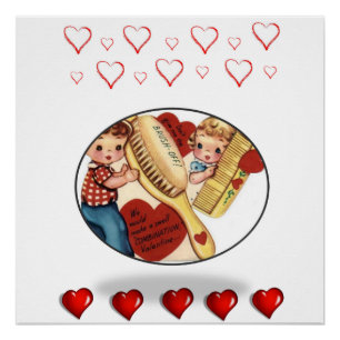 Póster Dia de os namorados poster