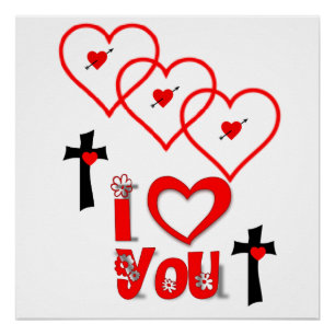 Póster Dia de os namorados poster