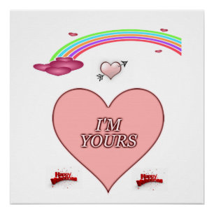 Póster Dia de os namorados poster