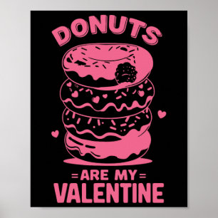 Poster Dia de os namorados Rosquinha Tee Doce Rosquinha É