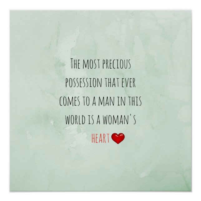 Póster Dia de os namorados santo (Frente)