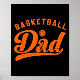 Poster Dia de os pais de Basquete para Ofertas de Pai de