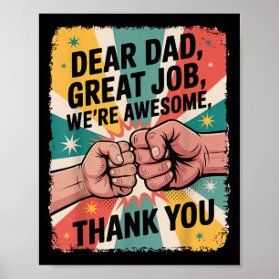 Poster Dia de os pais de  de ponto de partida Caro Excele